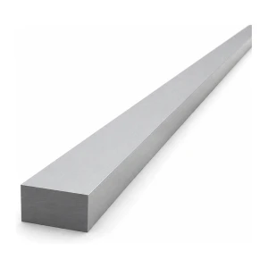 Aluminium platstaaf EN AW-6060 T64 25×15 mm, lengte 2000 mm