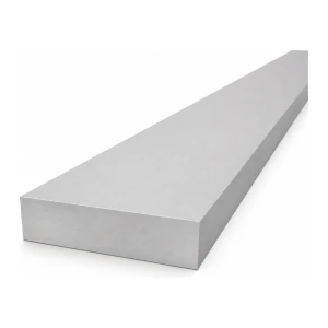 Aluminium platte staf EN AW-6060 T64 – 80×20 mm, lengte 2000 mm