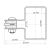Eindklem voor hekpanelen 60x40 zwart GPV-700-12 (3)