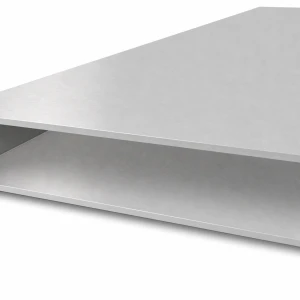 Rechthoekige aluminium buis 40×200×3 mm – gesloten profiel EN AW-6060, L=2000 mm
