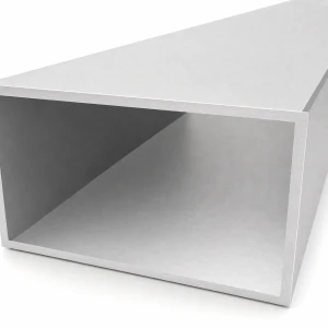 Rechthoekige aluminium buis 80×140×4 mm – gesloten profiel L=2000 mm EN AW-6060