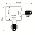 Hoekbeugel voor hekpanelen 60x40 verzinkt GPV-700-09 (3)