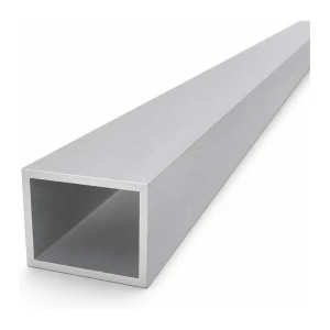 Rechthoekige aluminium buis 40×50×3 mm EN AW-6060, lengte 2000 mm