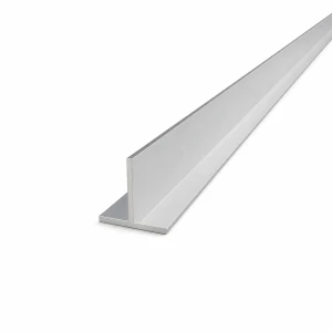 Aluminium T-profiel 30×30×2 mm – constructie T-profiel L=2000 mm
