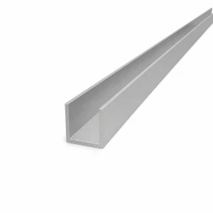 Aluminium U-profiel 25×25×2 mm – open C/U-profiel, lengte 2000 mm