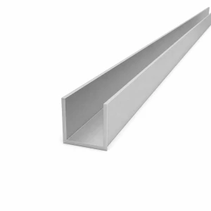 Aluminium U-profiel 30×30×2 mm – C/U-profiel EN AW-6060, lengte 2000 mm