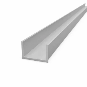 Aluminium U-profiel 45×25×2,5 mm – C/U-profiel, lengte 2000 mm