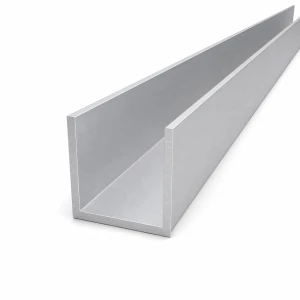 Aluminium U-profiel 50×50×4 mm – C/U profiel lengte 2000 mm