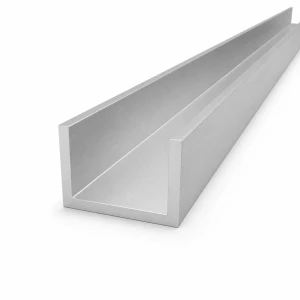 Aluminium U-profiel 60×40×5 mm – C/U profiel EN AW-6060, lengte 2000 mm