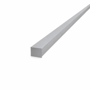 Aluminium vierkante massieve staaf 15×15 mm EN AW-6060 – lengte 2000 mm