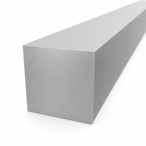 Aluminium vierkante massieve staaf 70×70 mm – duraluinium 2017A T4, L=2000 mm
