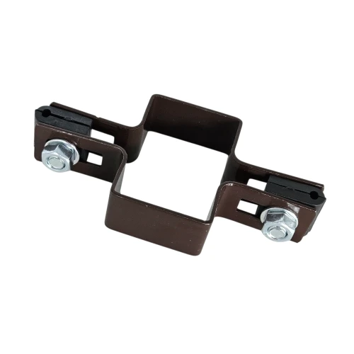Tussenbeugel voor hekpanelen 60x40 brons GPV-700-05 (2)