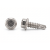 Zelfborende schroef DIN 7504 K 4.8x19 mm – roestvrij staal A2, zeskantskop met flens 001-923 (1)