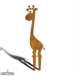 Zawieszalnia – tuindecoratie Pupil Giraffe Gloria L 44 cm, Corten staal