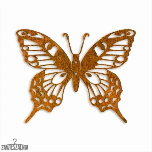 Zawieszalnia – 3D wanddecoratie Vlinder Atalanta M 30 cm cortenstaal