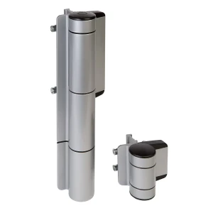 Locinox Mammoth-180 – hydraulische zelfsluiter met scharnier voor poorten 180° zilver
