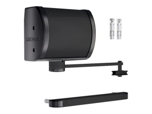 Locinox Panther – hydraulische deurdranger voor poorten, muur- en paalmontage, zwart