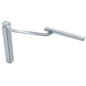 ASSA ABLOY zelfsluiter voor hekjes met glijrail CAM-MOTION links zilver