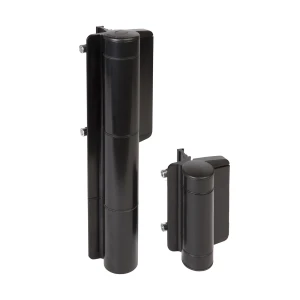 Locinox – hydraulische zelfsluiter met scharnier voor poorten en hekdeuren 180° zwart
