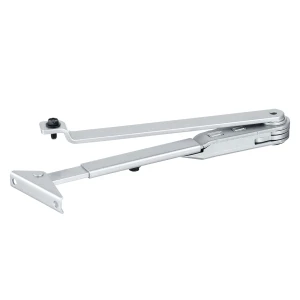 GEZE scherenarm voor deurdranger TS 1500/1000 met mechanische vergrendeling – zilver