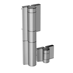 Locinox MAMMOTH180-2 – hydraulische zelfsluiter met scharnier voor poorten 180° zilver