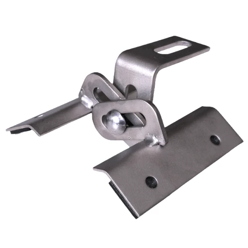 Trapeziumvormige plaatstalen beugel verstelbaar 10cm roestvrij staal 1.4016 PV-08-32 (2)