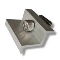 Eindklem 30mm met schroef en inzetstuk PV-03-22