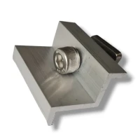 Eindklem 30mm met schroef en inzetstuk