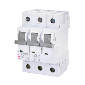 ETI ETIMAT 6 – installatieautomaat C 20A 3P 6kA voor PV-installaties en gebouwen