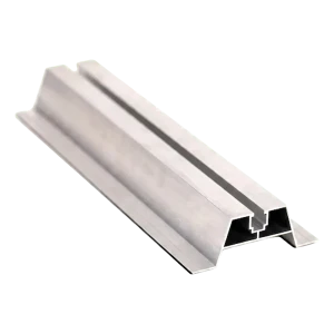 Aluminium trapeziumdakdrager H-40 met EPDM 400 mm voor daken met trapeziumplaat