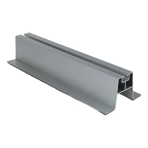 Aluminium trapezoidale brug H-60 met EPDM 330 mm – PV-montage op trapeziumplaat
