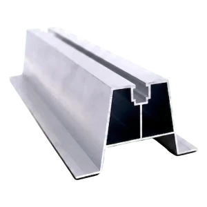 Aluminium trapeziumbrug H-70 met EPDM 400 mm – PV-montage op trapeziumplaat