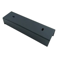 U-profiel voor omheiningsplint 200×55 mm – verzinkt staal, antraciet