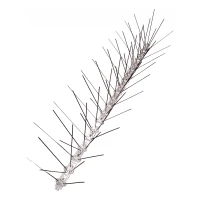 Anti-vogelpinnen 50 cm – afweerstrip 120 pinnen/m, roestvrij staal