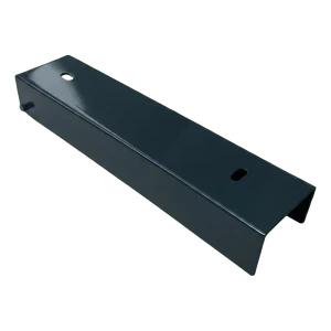 Montageprofiel voor omheiningsplint 250×55 mm – gegalvaniseerd staal, antraciet