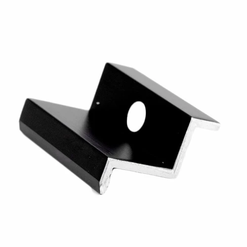 Zijklem H30 zwart geanodiseerd – eindklem PV L50 PV-03-02 (1)