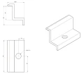 Zijklem H30 zwart geanodiseerd – eindklem PV L50 PV-03-02 (2)