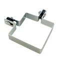 Hoekbeugel voor hekpanelen 100x100 mm verzinkt 000-773 (1)