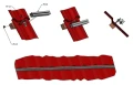 Aluminium montageprofiel 240cm 40x40 voor zeskantbouten PV-01-27 (3)