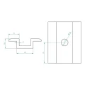 PV middenklem laag L50 zwart gelakt 002-045 (4)