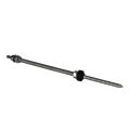 Schroef met dubbele schroefdraad voor adapters en driehoeken - M10x300 PV-06-03