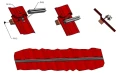 Schroef met dubbele schroefdraad voor adapters en driehoeken - M10x300 PV-06-03 (1)