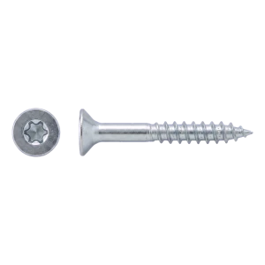 TOBSTEEL houtconstructieschroef A2 TX25 6,0×80 mm – 100 stuks