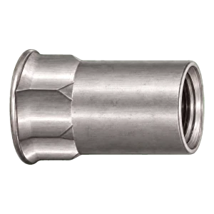 Blindklinkmoer conisch M6x16 mm A2 – gedeeltelijk zeskantige schacht, doos 250 stuks