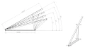 Montagedriehoek, verstelbaar - 15-30 verticaal - 1500x580x1050 PV-09-07 (3)