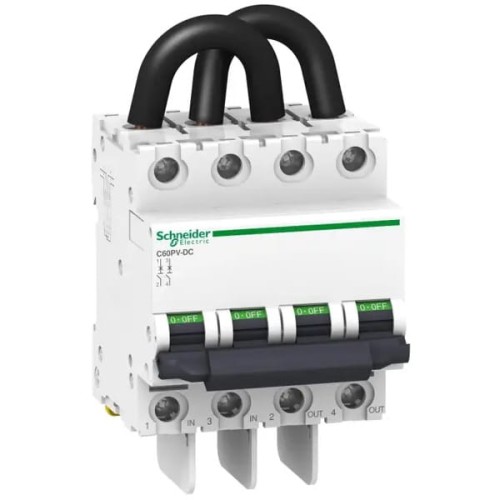 C60PV-DC 800VDC 13A 2P vermogenschakelaar ACTI9 GR.01/PG.A01 GPV-401-03