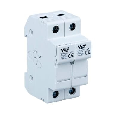 Zekeringhouder 2P 32A 10x38 1000V DC CFPV-32 GPV-401-12