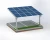 Carport Fotovoltaïsche schuur voor 2 Voertuigen L 5,7m x 5,2m Zonnecarport GPV-101-14 (3)