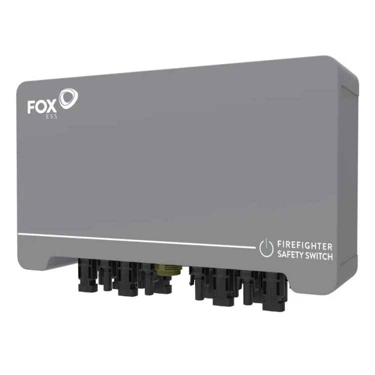 Brandbeveiligingsschakelaar voor PV - S-Box, 4 strings Fox GPV-408-02
