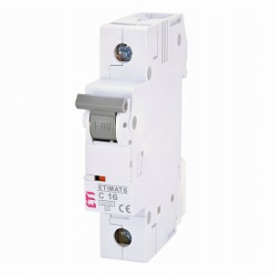ETI Installatieautomaat B 16A 1-polig 6kA